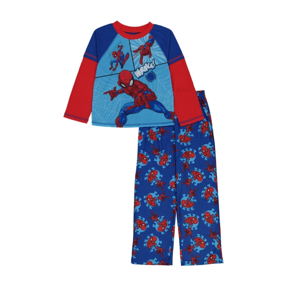 Spider-Man Big Boys Pajama, 2 Piece Set